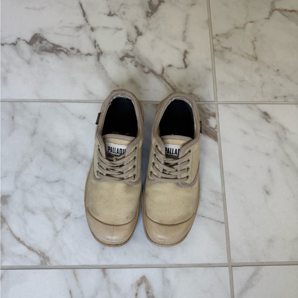 Palladium Women’s Cream Sneakers
